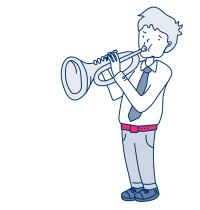 GWS trumpet boy
